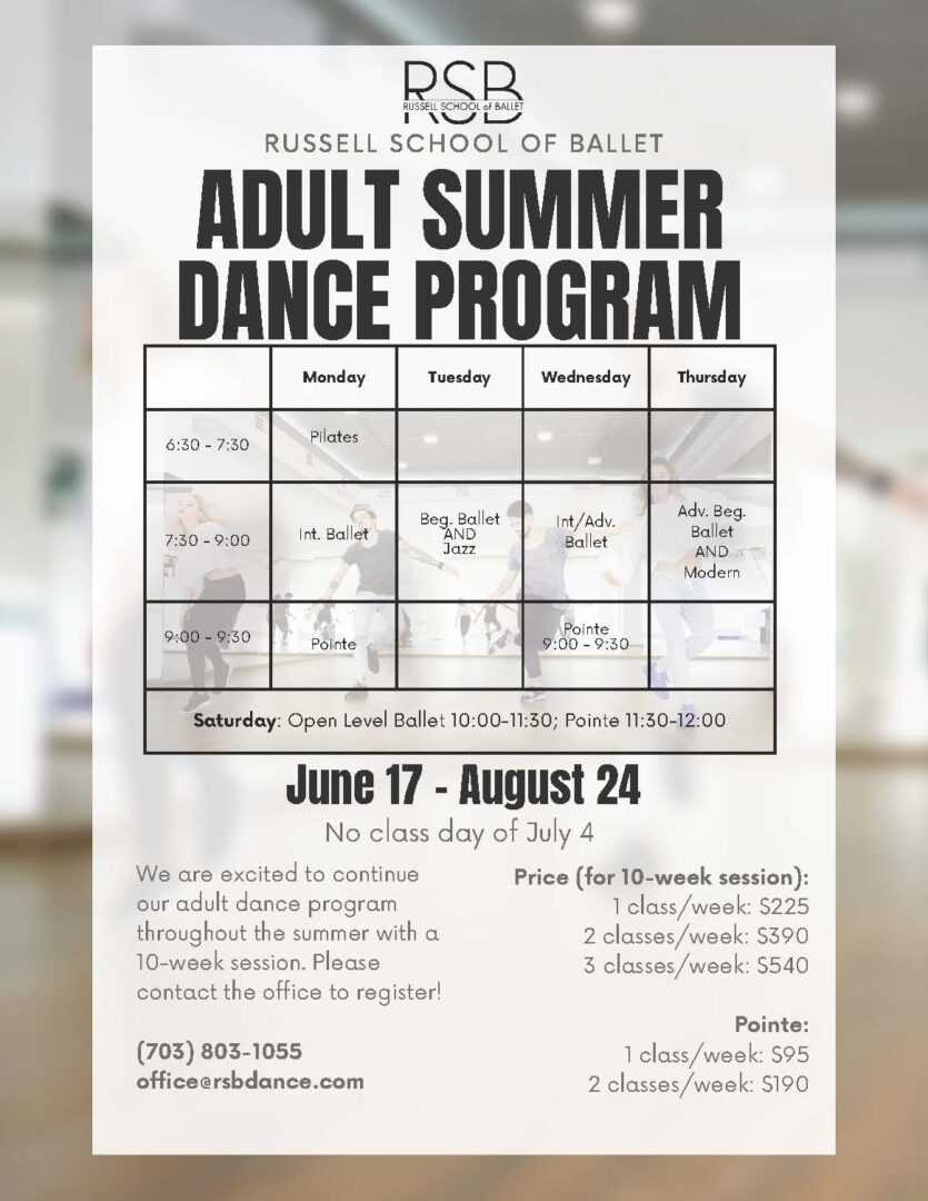 RSB Adult Summer Classes 2024_UPDATED